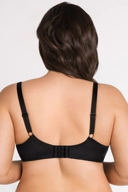 Gorsenia K357 Blanca Biustonosz półusztywniany, czarny