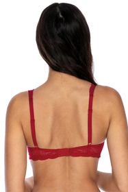 Mat 3343/22 Lou Biustonosz usztywniany, czerwony