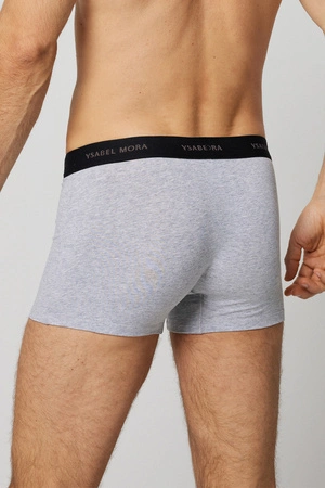 Ysabel Mora 20158 3-pack Majtki bokserki, grey/navy/black