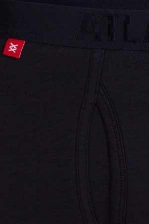 Atlantic 3MH-184 Majtki bokserki, granatowy/wino/khaki