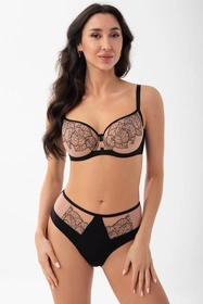 Gorsenia K926 Palmira Majtki brazyliany, czarny