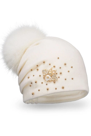 Vivisence 7079 Nakrycie głowy czapka, ecru