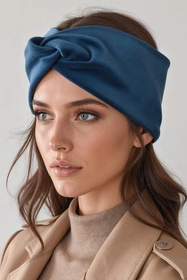 Vivisence 70109 Nakrycie głowy opaska, ciemny turkus