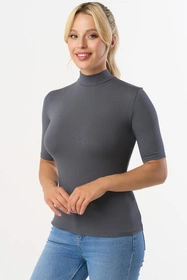 Babell Layla Bluzka klasyczna, stalowy