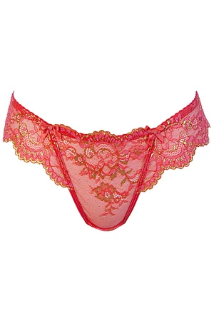 Axami V-11908 Majtki stringi, koralowy