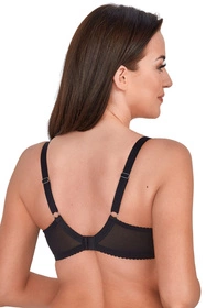 Gaia 1224 Shana Biustonosz półusztywniany, czarny