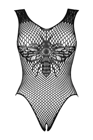 Obsessive B134 teddy Body sexy, czarny