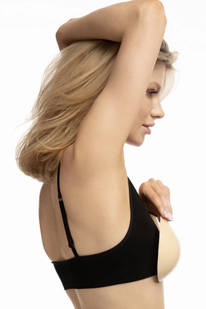 Julimex WS-31 wkładki piankowe samoprzylepne full cup Akcesoria do biustonosza wkładki, beżowy