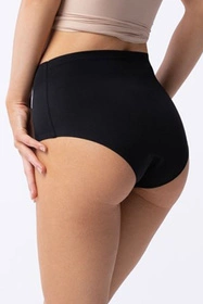 Julimex Amber Maxi Majtki wysokie figi, czarny