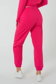 Italian Fashion Madri dł. sp. Spodnie dres, fuksja