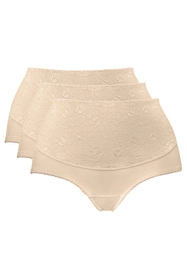 Mitex Ala Maxi 3-pak Majtki figi modelujące, beż