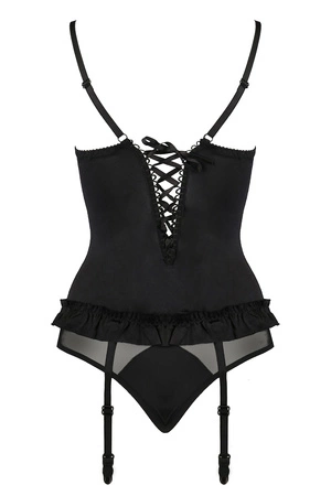 Avanua Melek corset Gorset sexy, black