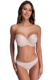 Ava 1787 Last Night MAXI Biustonosz bardotka, beige