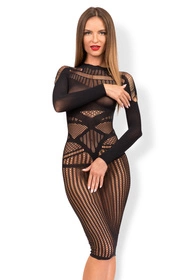 Hot in Here Miss Z Nocna koszulka, czarny