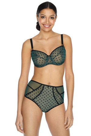 Bella Misteria 23-48 Szmaragdowa głębia Biustonosz miękki, zielony