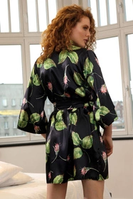 Dkaren DK-P-008 Nocna peniuar, czarny