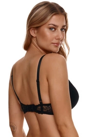 Lupo 2315 Biustonosz push-up, czarny