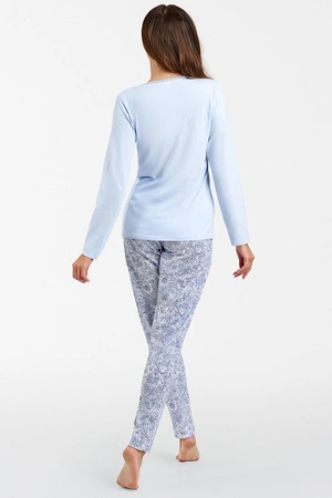 Italian Fashion Salli dł.r. dł.sp. Nocna piżama, niebieski/druk