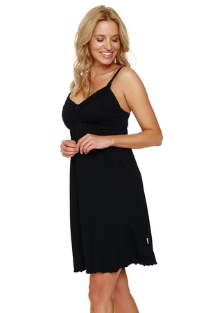 Doctor Nap TCB.7248 Nocna koszula, black