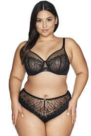 Ava 2114/B Miray Majtki brazyliany, black