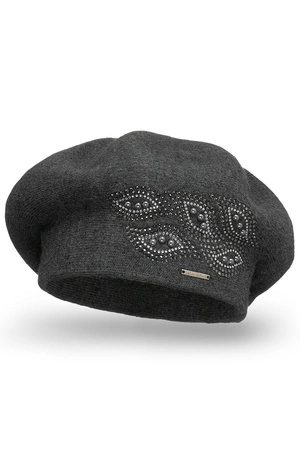 Vivisence 7051 Nakrycie głowy beret, ciemnoszary