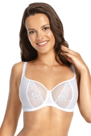 Gaia 1026 Ada Biustonosz miękki, biały