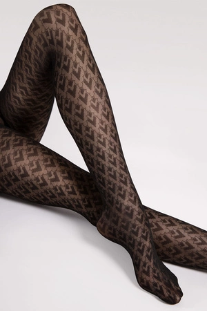 Fiore Bisette 30 DEN G6114 Wyrób pończoszniczy rajstopy, black