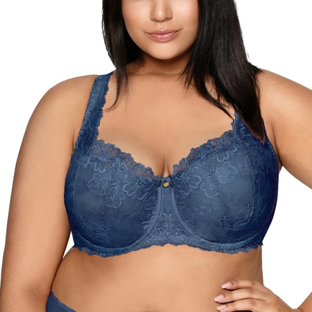 Mat 053/22 Carmela Big Biustonosz usztywniany, szafir