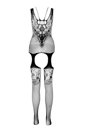 Passion ECO BS011 Body bodystocking, black