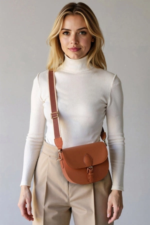 Vivisence T0007 Torebka na ramię, karmelowy