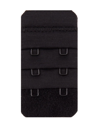 Julimex BA-03 2-rzędowy Akcesoria do biustonosza przedłużacz obwodu, czarny