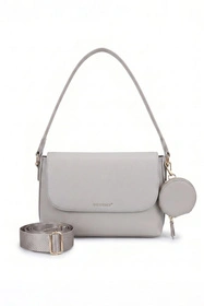 Vivisence OUTLET T0024 Torebka na ramię, gray
