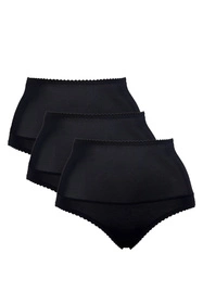 Mitex Iga Maxi 3-pak Majtki figi modelujące, czarny