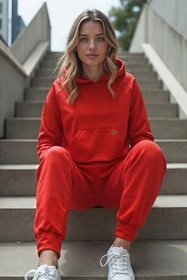 Vivisence 9103 Spodnie dres, czerwony