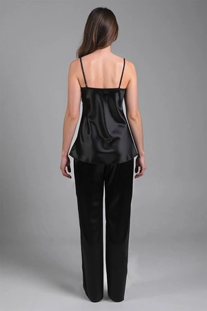 Vivisence 2035 Nocna komplet top + spodnie, czarny