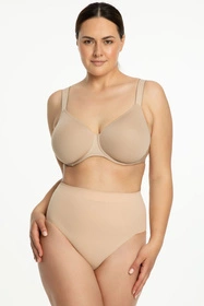 Julimex 471 Seamless Panty Maxi Majtki figi modelujące, beżowy