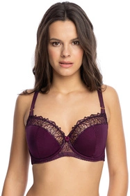 Gaia 1144 Idalia Biustonosz półusztywniany, fioletowy