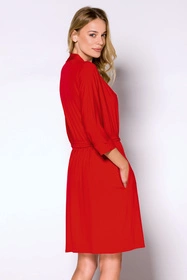 Babella Bianca Nocna szlafrok, czerwony