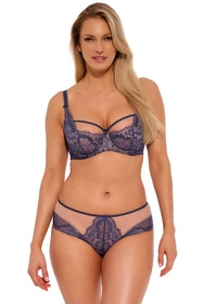 Gaia 1260 Inger Biustonosz półusztywniany, granatowy