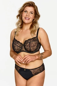 Lupo 2607-08 Majtki figi, czarny