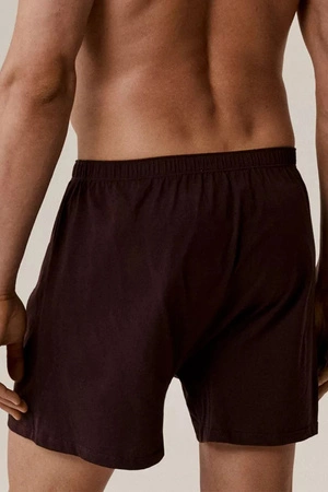 Atlantic 2MBX-054 2-pack Majtki bokserki, wino/khaki