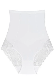 Wol-Bar Valoria Majtki wysokie figi, biały