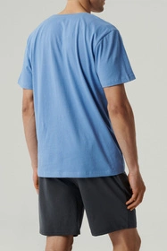 Atlantic NMP-379 Nocna piżama, niebieski/grafit