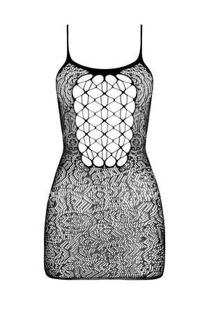 Passion BS096 Nocna koszulka, black