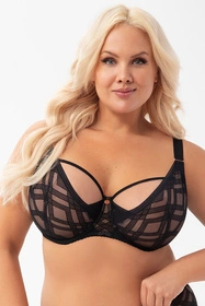 Gorsenia K897 Estelle Biustonosz miękki, czarny