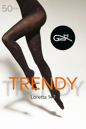 Gatta Loretta 147 50 DEN Wyr�b po�czoszniczy rajstopy, nero