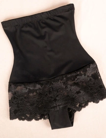 Wol-Bar Preciosa Majtki figi modelujące, czarny
