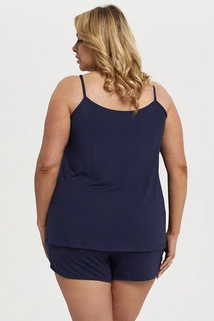 Italian Fashion Song ws.r. kr.sp. Nocna piżama, granat