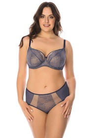 Vivisence 1044W Majtki wysokie figi, granatowy