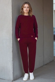 Vivisence 9104 Spodnie dres, bordowy